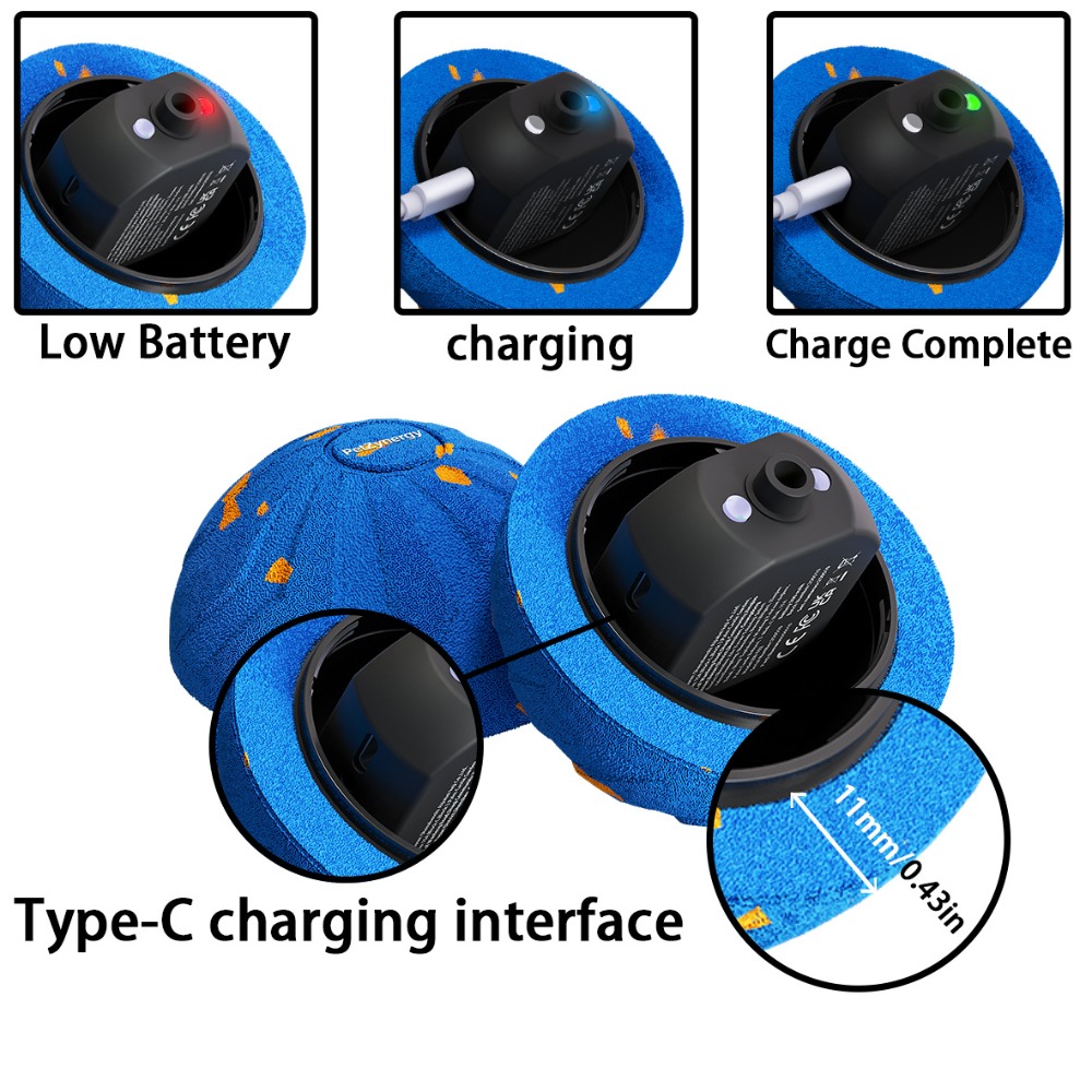 ลูกบอลสำหรับสุนัขอัจฉริยะ ทนทา - Automatic Moving Dog Ball บทวิจารณ์และราคา