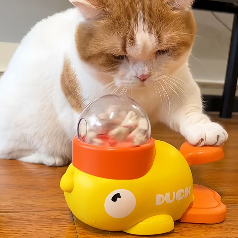 ของเล่นฝึกสุนัขรูปเป็ดสีเหลือง - Dog Puzzle Feeder Toy บทวิจารณ์และราคา