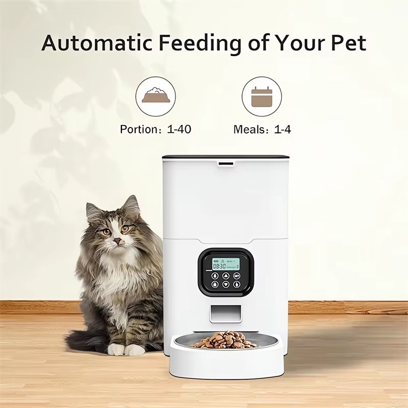 เครื่องให้อาหารสัตว์เลี้ยงอัจฉ - Pet Feeders บทวิจารณ์และราคา